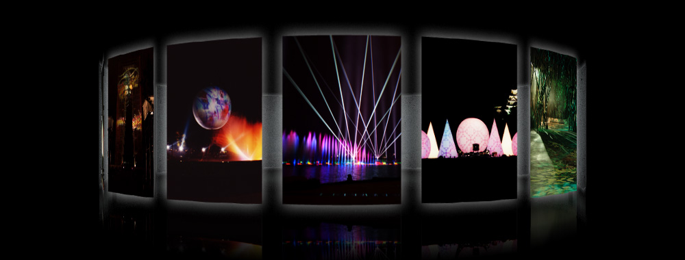 イベント演出・イベント企画・空間演出・光演出・ショー演出・レーザーショー等の実績紹介